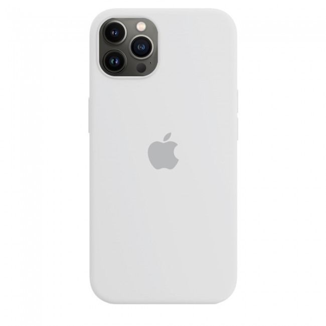 Margoun Silicone Case Cover for Apple iPhone 13 Pro - White