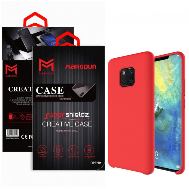 Margoun Silky Soft Touch Silicone Cover for Huawei Mate 20 Pro