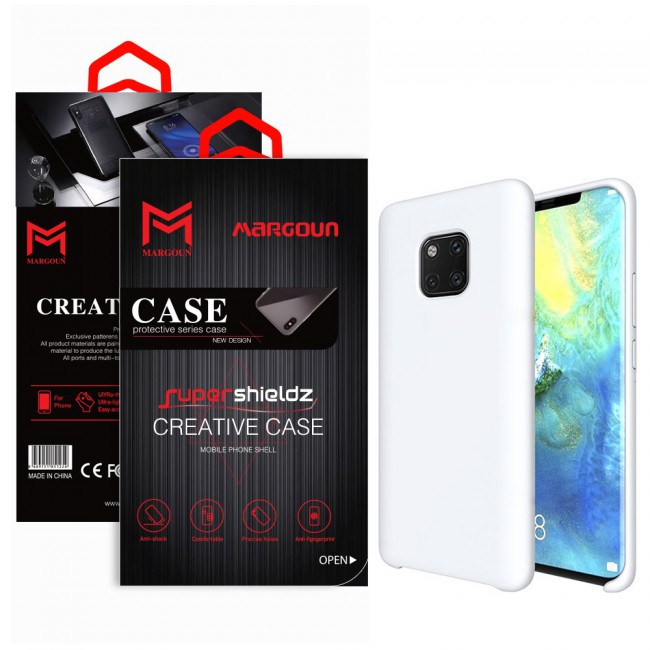Margoun Silky Soft Touch Silicone Cover for Huawei Mate 20 Pro
