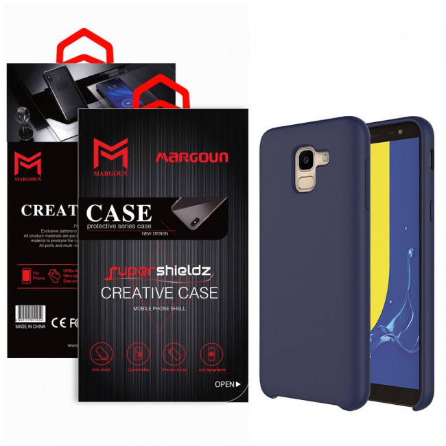 Margoun Silky Soft Touch Silicone Cover for Samsung Galaxy A8 2018