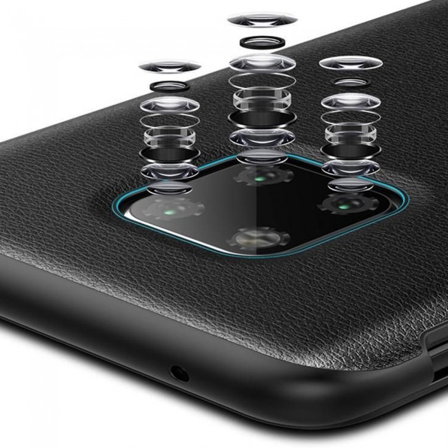 Margoun Smart View Flip Case for Huawei Mate 20 Pro – Black , Gold 