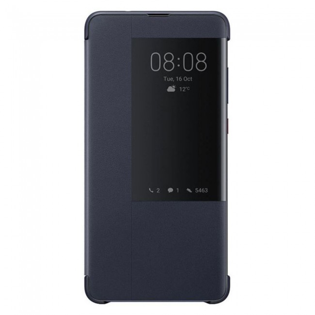Margoun Smart View Flip Case for Huawei Mate 20 – Black , Gold , Dark Blue