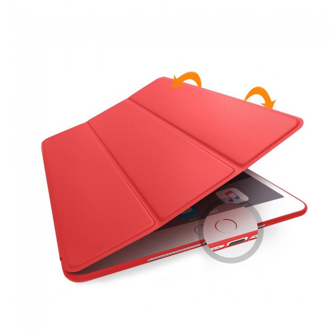 Margoun Soft PU Leather Trifold Stand Case cover for Apple ipad Mini 4 - Black , White , Red , Rose Gold , Purple , Blue , Yellow , Brown