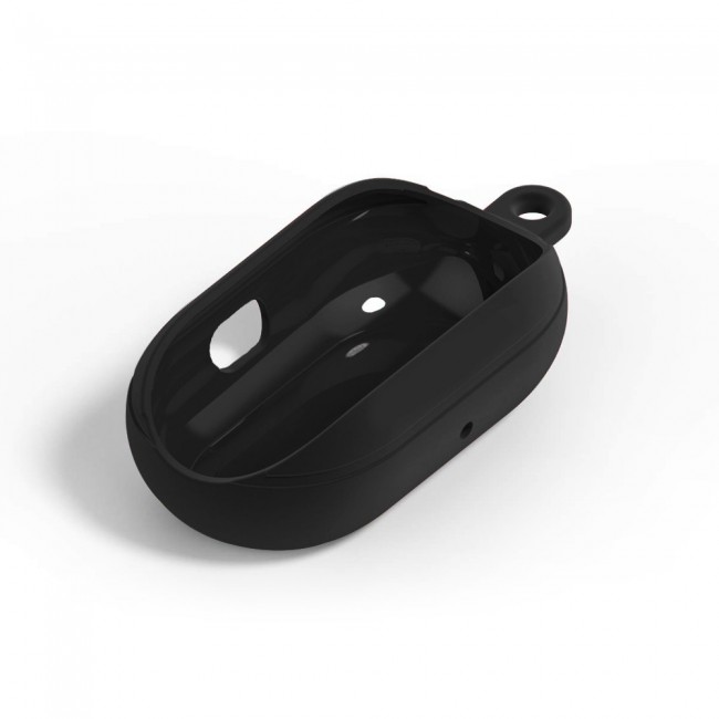 Margoun Soft Silicone Protective Case for Samsung Galaxy Buds with Carabiner Hook - Black , Blue , Red , Green , White