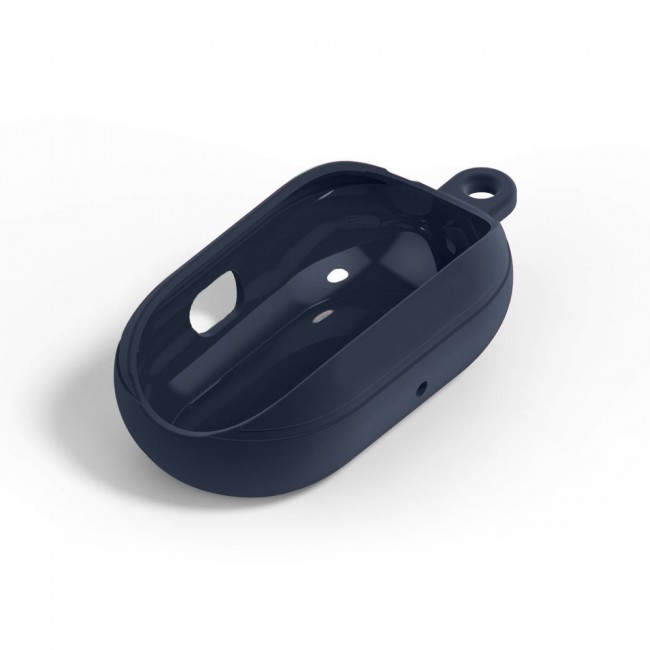 Margoun Soft Silicone Protective Case for Samsung Galaxy Buds with Carabiner Hook - Black , Blue , Red , Green , White