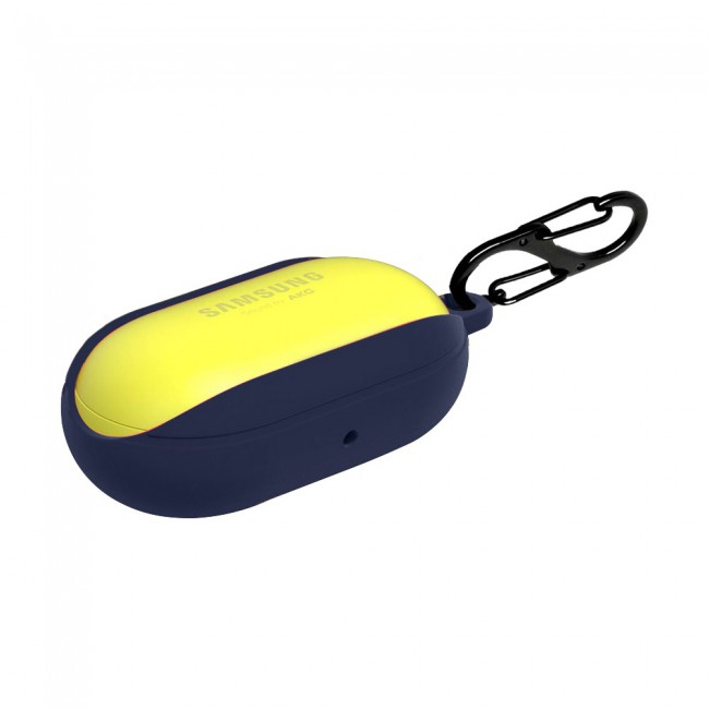Margoun Soft Silicone Protective Case for Samsung Galaxy Buds with Carabiner Hook - Black , Blue , Red , Green , White