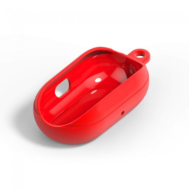Margoun Soft Silicone Protective Case for Samsung Galaxy Buds with Carabiner Hook - Black , Blue , Red , Green , White
