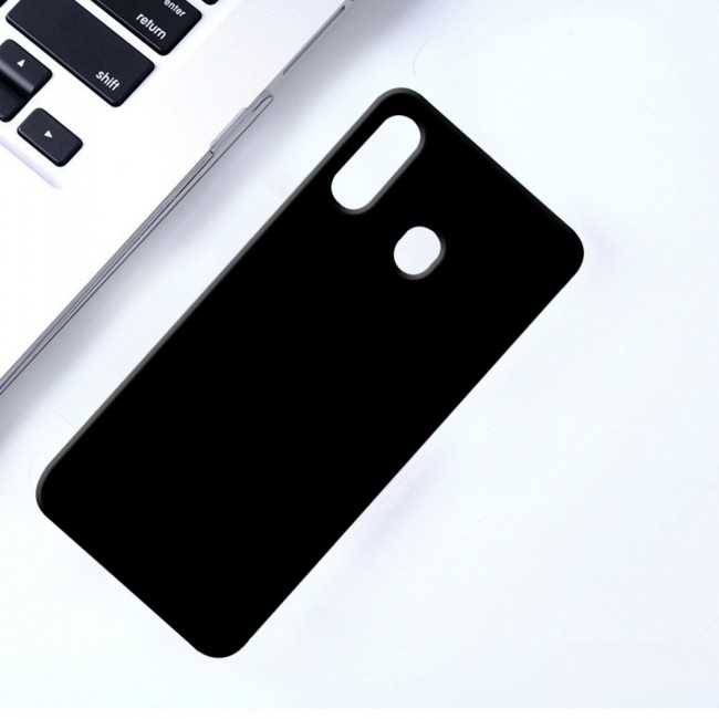 Margoun TPU Case Cover for Samsung Galaxy A70 – Black , Clear