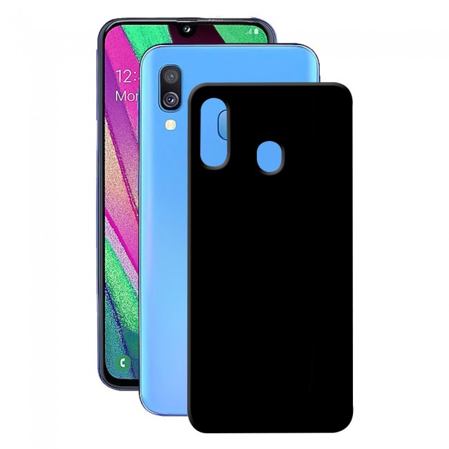 Margoun TPU Case Cover for Samsung Galaxy A70 – Black , Clear