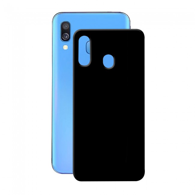 Margoun TPU Case Cover for Samsung Galaxy A70 – Black , Clear