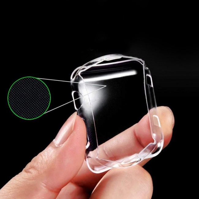 Margoun Protective TPU Case Cover and 3D Screen Protector for Apple Watch 40mm