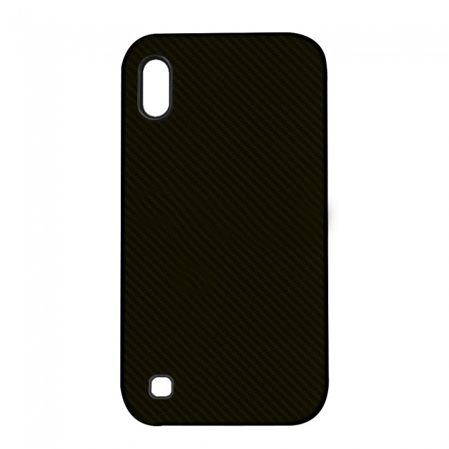 Margoun Striped TPU Cover Case for Samsung Galaxy A10 ( Black , Gold )
