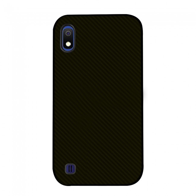 Margoun Striped TPU Cover Case for Samsung Galaxy A10 ( Black , Gold )