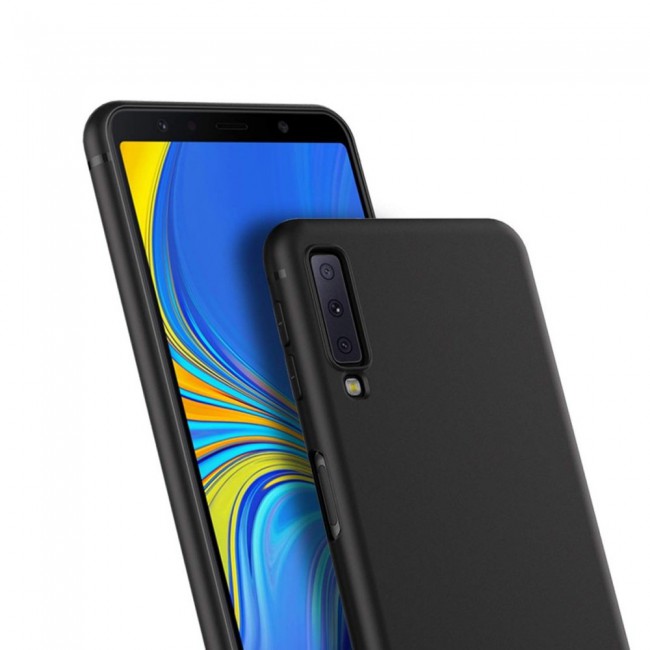 Margoun TPU Cover Case for Samsung Galaxy A7 2018 - Black