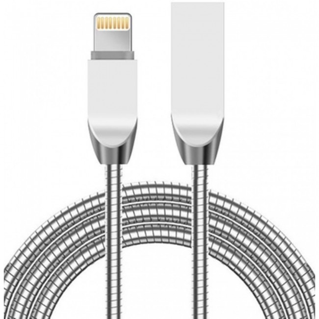 Margoun Tangle-Free Zinc Alloy Lightning Cable for Apple iphone 5 , iphone 6 , 6 Plus , iphone 7, 7Plus , iphone 8 , 8Plus , iphone SE ( Rose Gold / Gold / Black / Silver )