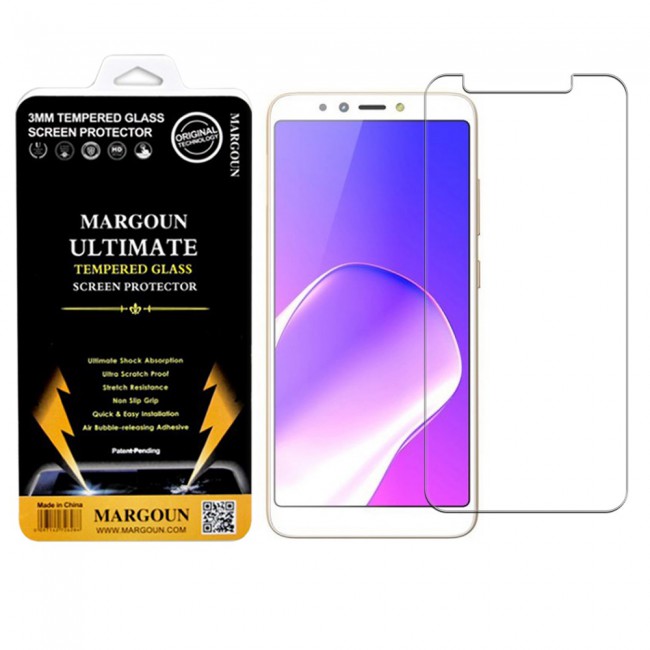 Margoun Tempered Glass Screen Protector for Infinix Hot 6 Pro X 608