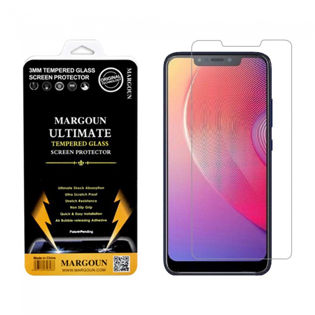 Margoun Tempered Glass Screen Protector for Infinix Hot S3 X 573