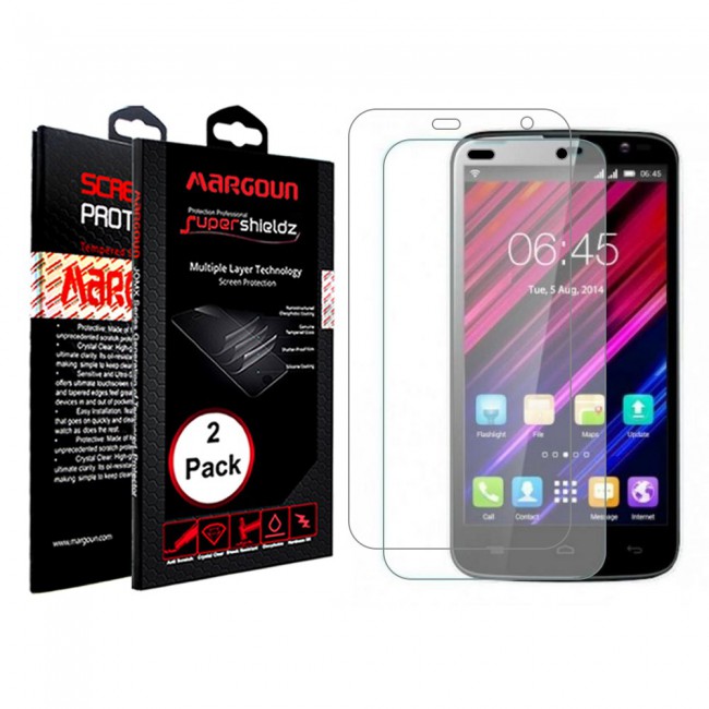 Margoun 2-Pack Tempered Glass Screen Protector for Infinix Hot X 507