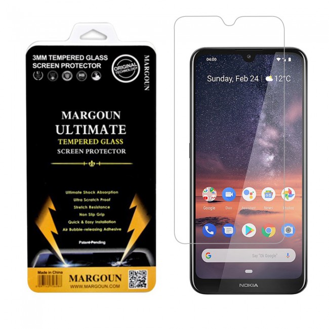 Margoun Tempered Glass Screen Protector for Nokia 3.2
