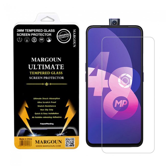 Margoun Ultimate Tempered Glass Screen Protector for Oppo F11 Pro