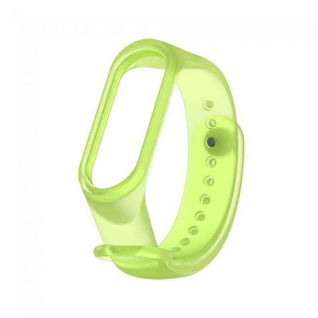 Margoun Transparent Silicone Mi Band 3 Strap for Xiaomi Mi Band 3