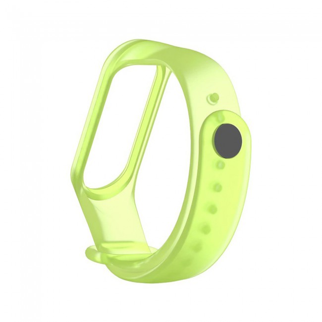 Margoun Transparent Silicone Mi Band 3 Strap for Xiaomi Mi Band 3