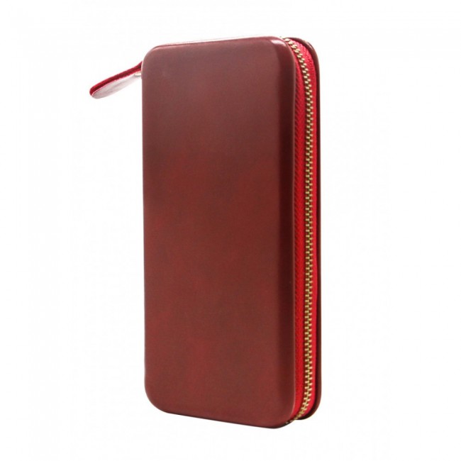 Margoun Universal PU leather Zipper Wallet Case for 4.7inches Mobile Phones with Card Slot and Cash Compartment – Black , Dark Brown , Light Brown , Maroon