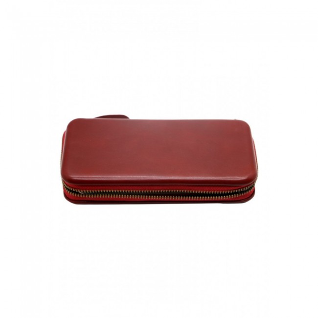 Margoun Universal PU leather Zipper Wallet Case for 4.7inches Mobile Phones with Card Slot and Cash Compartment – Black , Dark Brown , Light Brown , Maroon
