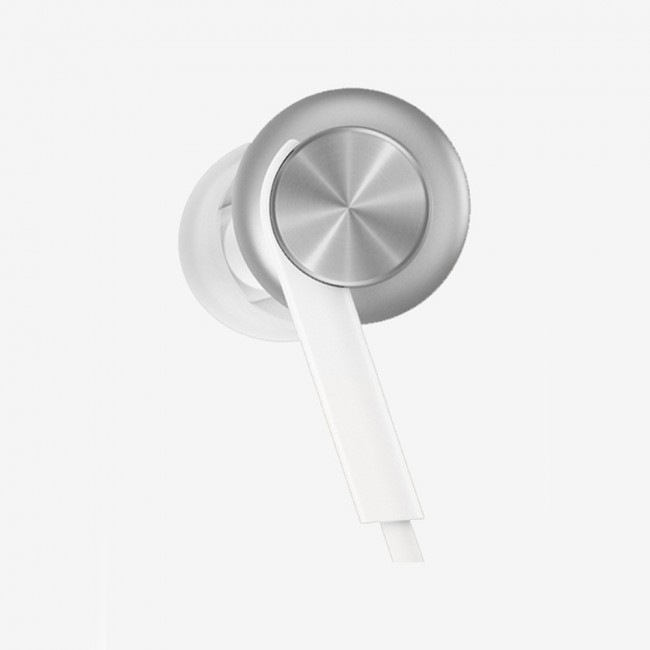 Margoun Wired Hands-free with Microphone and Volume Control - White Silver