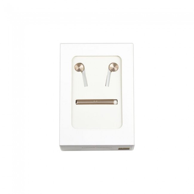 Margoun Wired Hands-free with Microphone and Volume Control - White Gold
