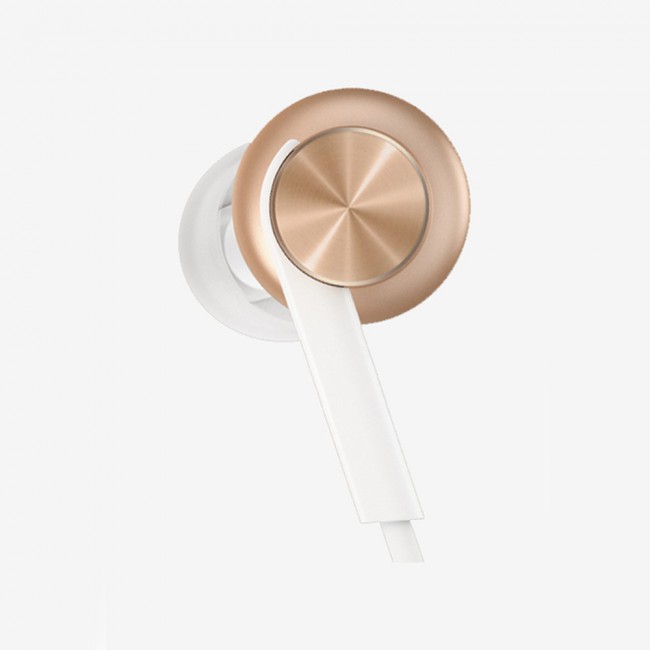 Margoun Wired Hands-free with Microphone and Volume Control - White Gold