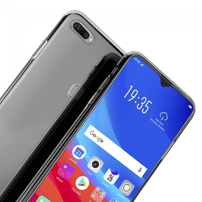 Margoun Clear TPU Cover Case for Oppo F9 / Oppo F9 Pro
