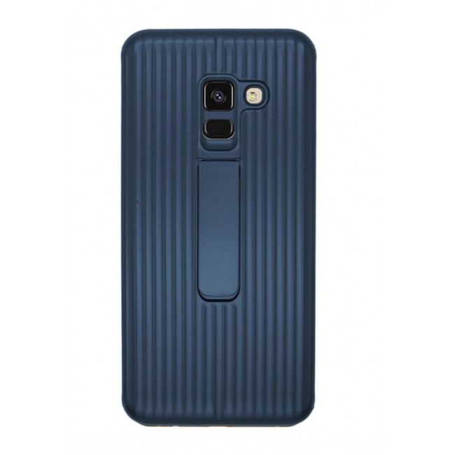 Margoun Back Case for Samsung Galaxy A8 2018 Protective Standing Cover with Kickstand (SHR)
