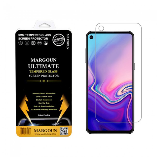 Margoun Tempered Glass Screen Protector for Samsung Galaxy A8s