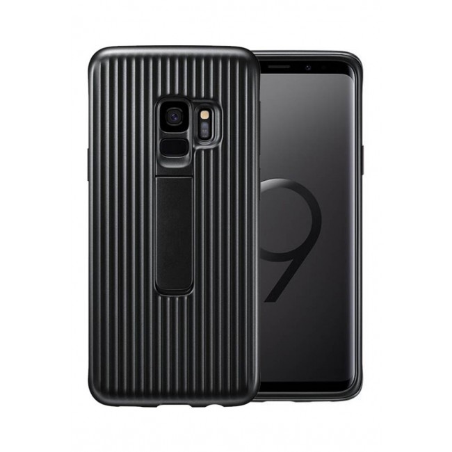Margoun Back Case for Samsung Galaxy S9 Protective Standing Cover with Kickstand (SHR)