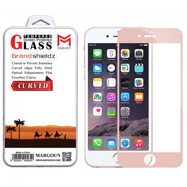 Margoun Grand Shieldz 3D Screen Protector for Apple iphone 6/6s Plus ( 5.5 inch ) – Gold ,Rose Gold