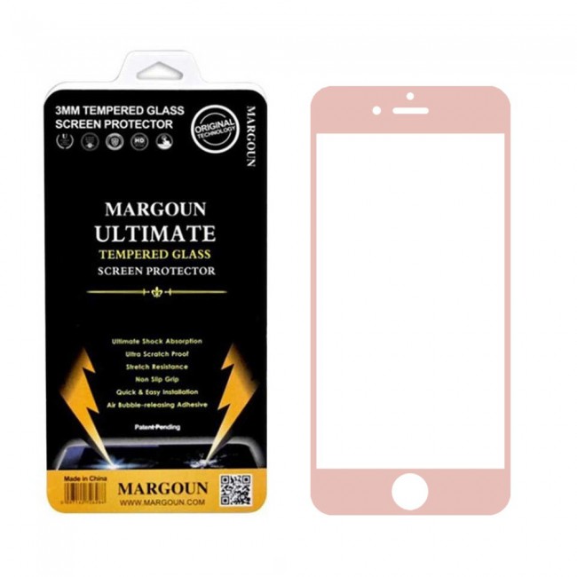 Margoun 3D Screen Protector for Apple iphone  6/6s Plus ( 5.5 inch ) – Gold , Rose Gold