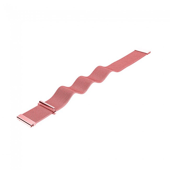 22mm Margoun Milanese Watch Band for Samsung Gear S3 Frontier and Gear S3 Classic - Pink Gold
