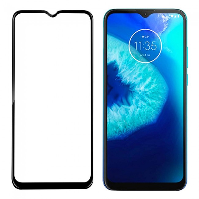 Motorola Moto G8 Power Lite Tempered Glass 3D Ultimate Margoun - Black Frame