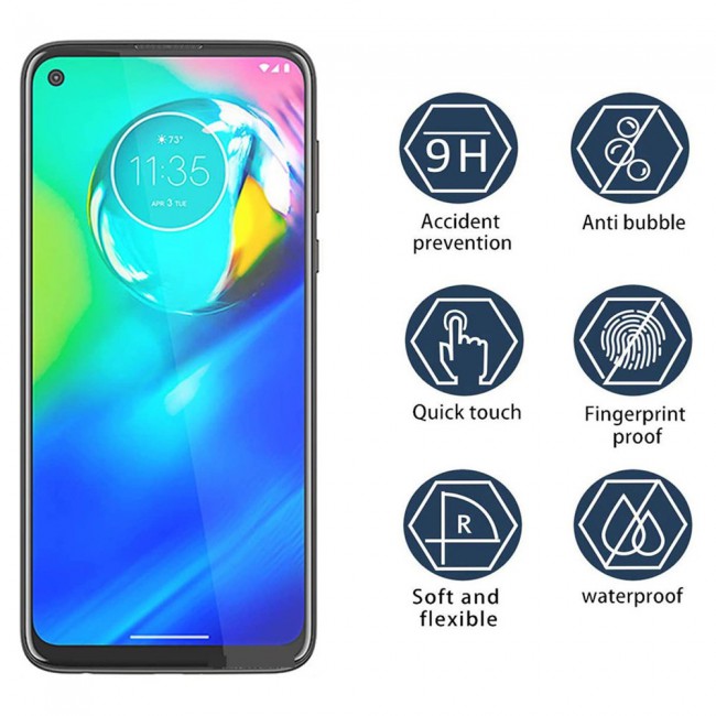 Motorola Moto G Stylus Tempered Glass 2 Pack Max Shieldz Margoun - Clear