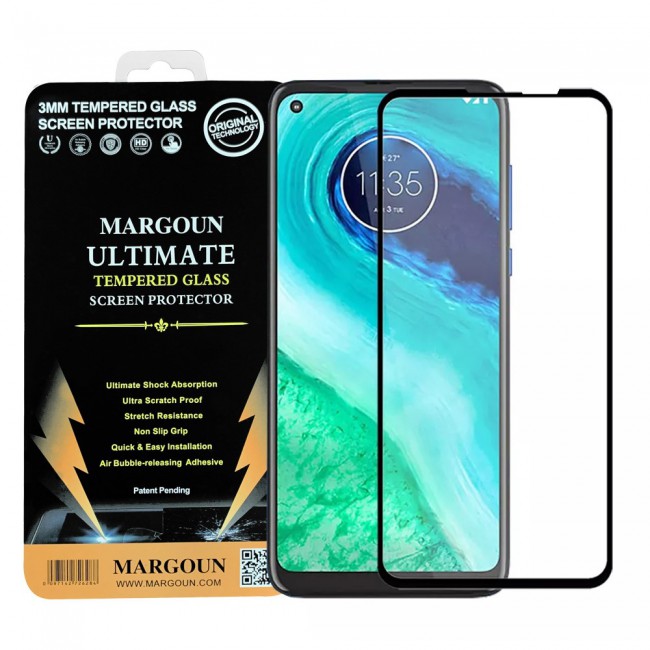 Motorola Moto G Power Tempered Glass 3D Ultimate Margoun - Black Frame