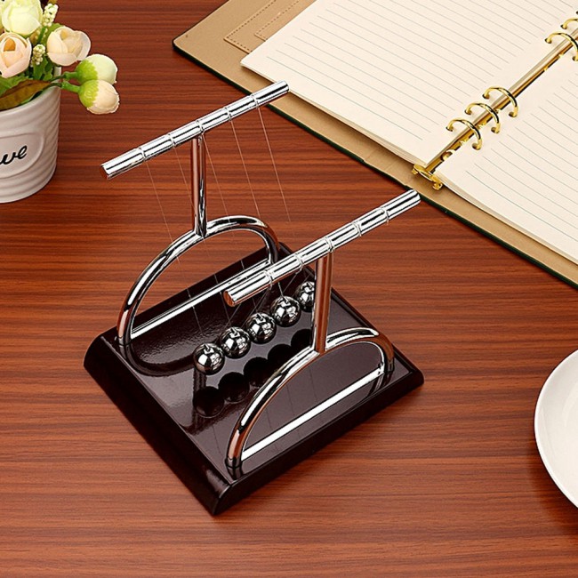 Newton’s Cradle Balance Balls Physics Pendulum Home Decoration Toy - Model 1