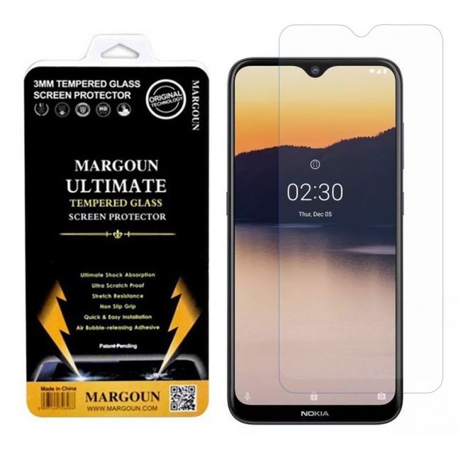 Nokia 2.3 Glass Tempered Ultimate Margoun - Clear