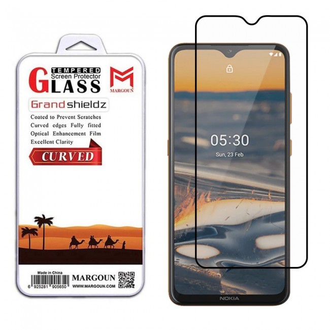 Nokia 5.3 Glass 3D Tempered Grand Shieldz Margoun - Black Frame