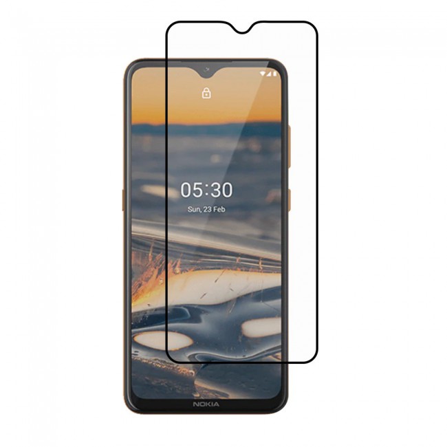 Nokia 5.3 Glass 3D Tempered Ultimate Margoun - Black Frame