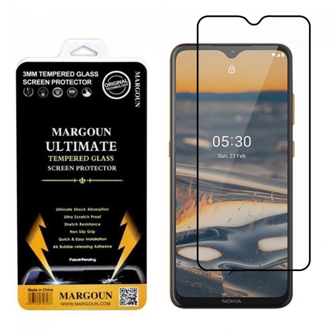Nokia 5.3 Glass 3D Tempered Ultimate Margoun - Black Frame