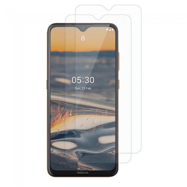 Nokia 5.3 Tempered Glass 2 Pack Max Shieldz Margoun - Clear