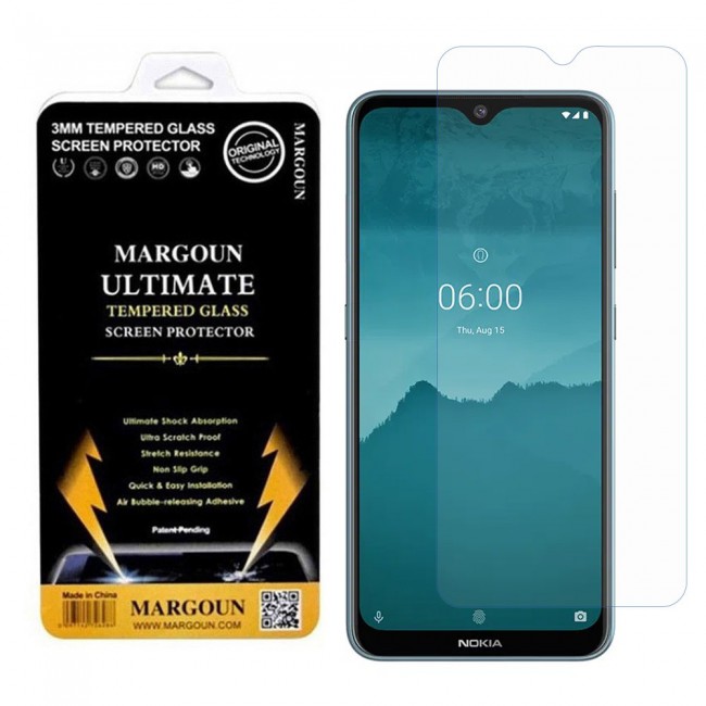 Nokia 6.2 Glass Tempered Ultimate Margoun - Clear