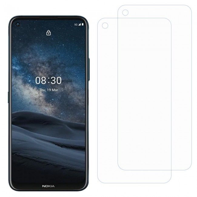 Nokia 8.3 5G Glass 2 Pack Super Shieldz Margoun- Clear