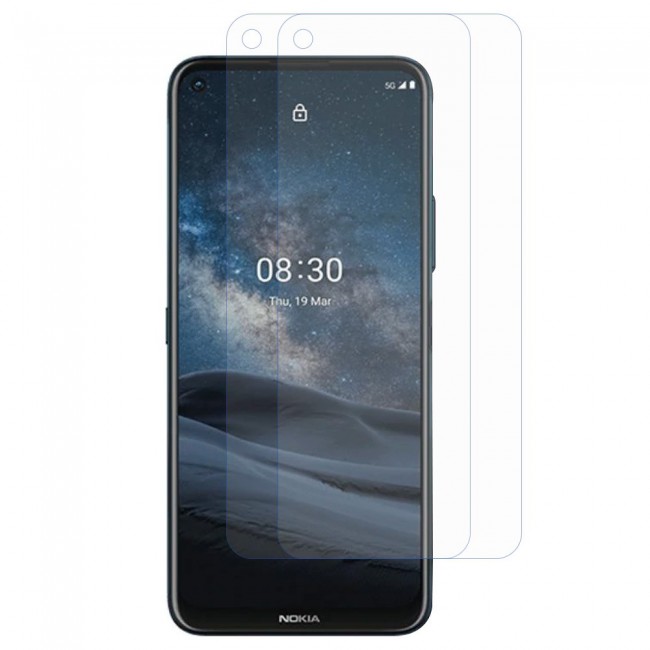 Nokia 8.3 5G Tempered Glass 2 Pack Max Shieldz Margoun - Clear